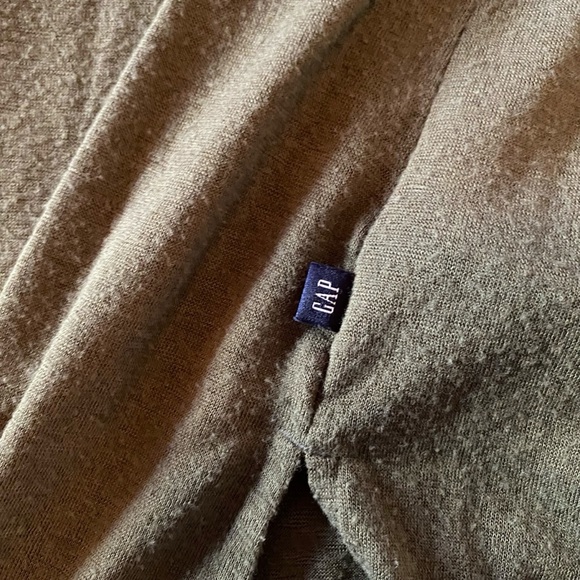 Gap Men’s Short Sleeve Crew-neck Sweat T-shirt Green Size XL - Picture 9 of 14